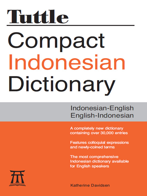 Title details for Tuttle Compact Indonesian Dictionary by Katherine Davidsen - Available